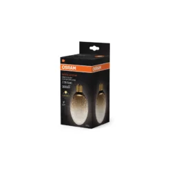 Osram Decor LED Lamp Brun Glas E27 3.5W 300lm - 827 Extra Varm Vit | Ersättare 25W