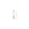 Osram Dulux-D LED 5W 540lm - 830 Varm Vit | 2-Stift - Ersättare 10W