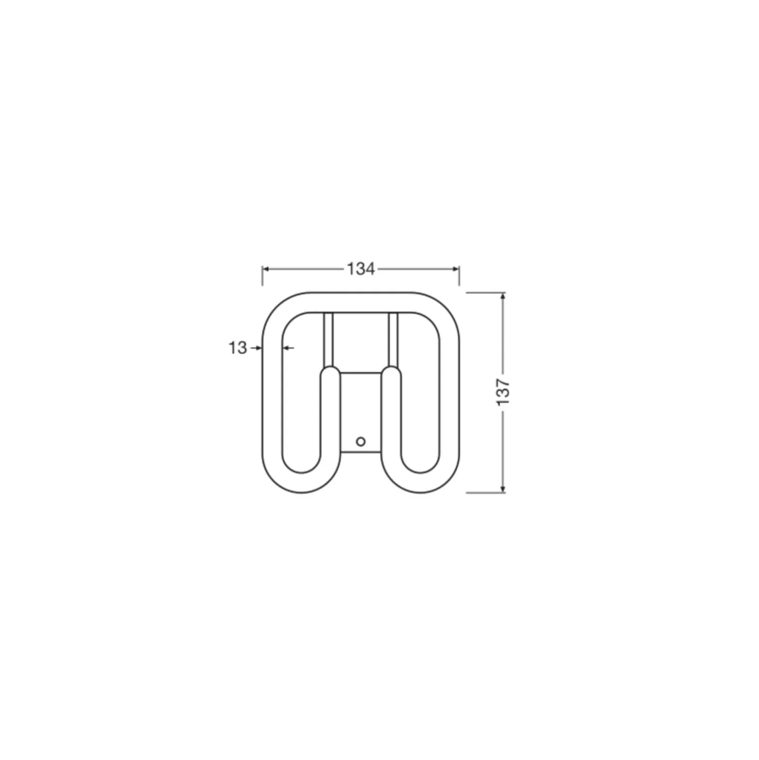 Osram Dulux-SQ LED 7W 720lm - 835 Varm Vit | 2-Stift - Ersättare 16W