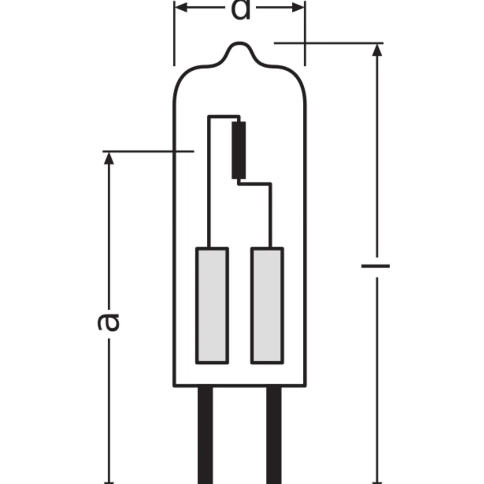 Osram Halogen G4 Capsule Halostar 20 W