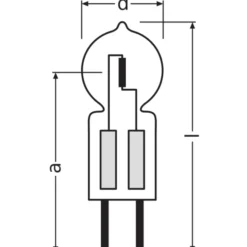 Osram 64440 Halostar Eco ES IRC 50W 12V GY6.35