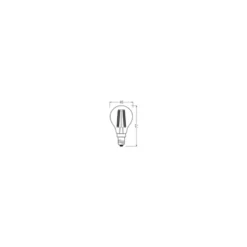 Osram LED Classic LED E14 Päron Filament Klar 1.2W 255lm - 827 Extra Varm Vit | Ersättare 25W