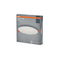 Osram LED Downlight Recess Slim Vit 22W 2000lm 110D - 840 Kallvit| Utskärning 200mm - IP20