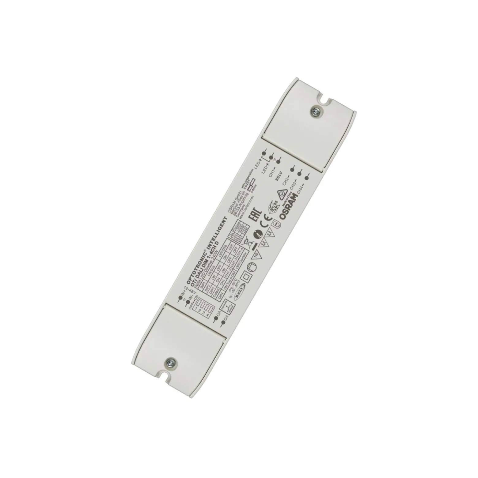 Osram LED Drivdon OPTOTRONIC Intelligent Dali UNV1 240V 1-4CH | Dimbar