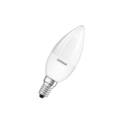 Osram LED E14 Kronljus Matt 5W 250lm - 827 Extra Varm Vit | RGBW - Dimbar - Fjärrkontroll - Ersättare 40W