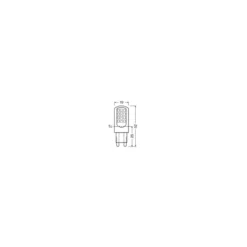 Osram LED Pin G9 Klar 4.2W 430lm - 827 Extra Varm Vit
