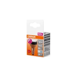 Osram LED Platt Lamp E14 Special Matt 3.5W 270lm - 840 Kallvit | 3-Stegs Dimbar - Ersättare 25W