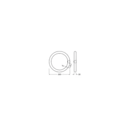 Osram LED Rör T9 Cirkulär (EM/Mains) 18.3W 2200lm - 840 Kallvit | Ersättare 32W