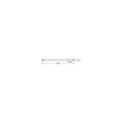 Osram LED Rör T8 Fluora (EM/Mains) Standard Output 6.6W 450lm - 825 Extra Varm Vit | 60cm - Ersättare 18W