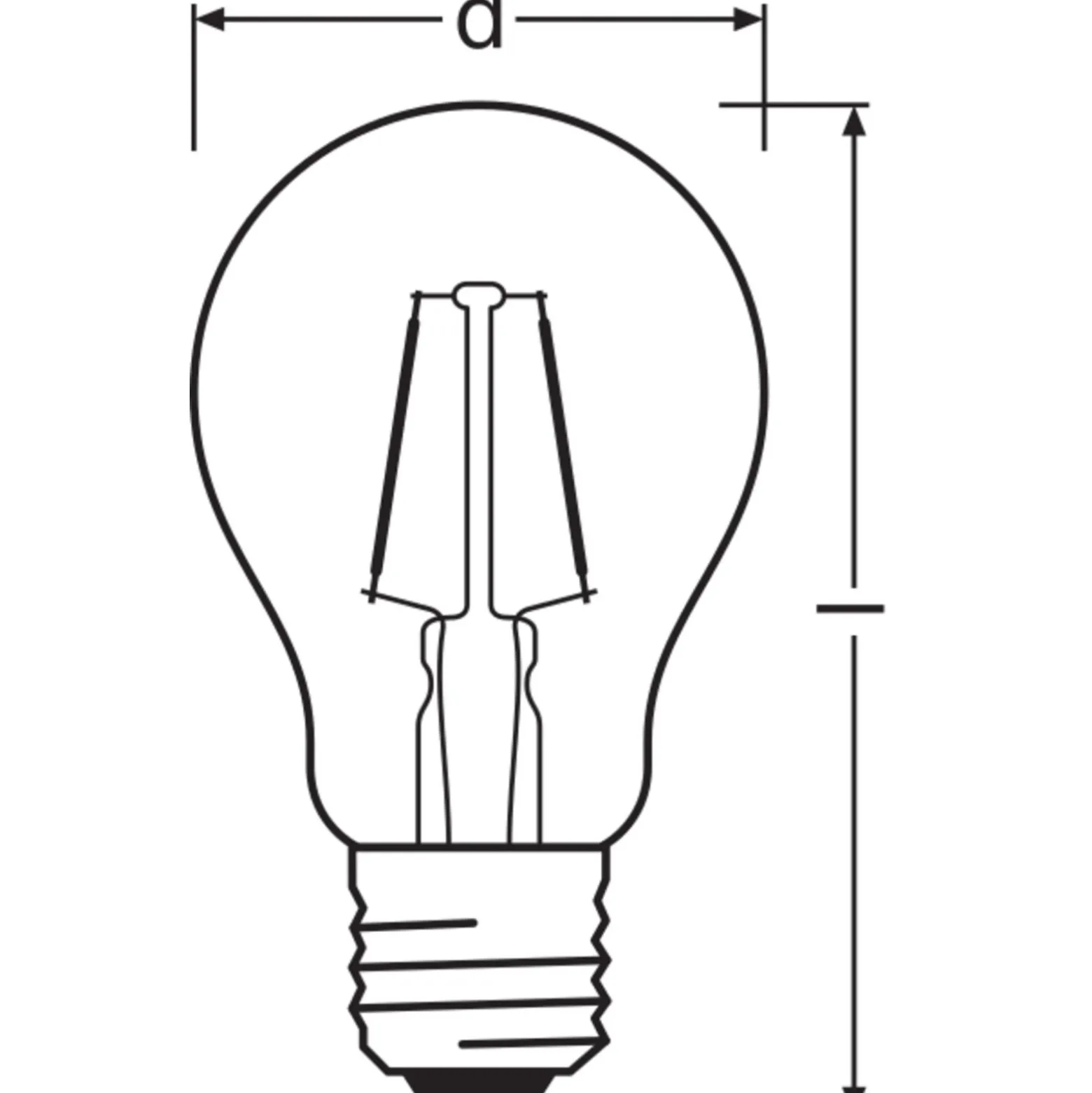 Osram LED Star Classic Decor E27 Päron Filament Matt 2.5W 10lm - Blue | Ersättare 4W