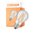 Osram Led Star Classic LED E27 Päron Filament Klar 7.3W 806lm - 827 Extra Varm Vit | Med Ljussensor