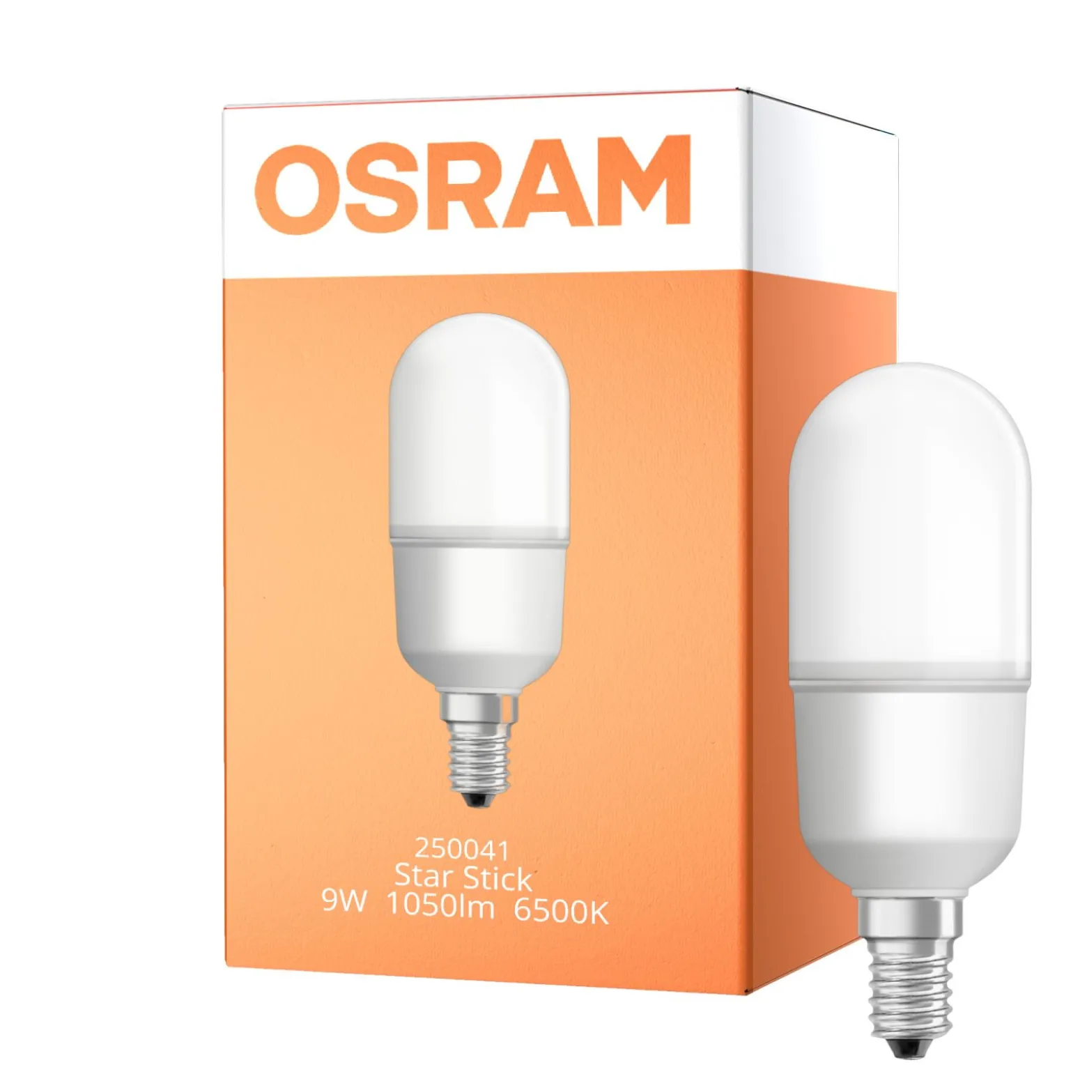 Osram LED Star Stick E14 Matt 9W 1050lm - 865 Dagsljus | Ersättare 75W