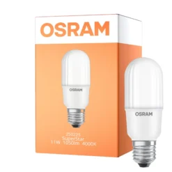 Osram LED Superstar E27 Linear Matt 11W 1050lm - 940 Kallvit | Bästa Färgåtergivning - Dimbar - Ersättare 75W