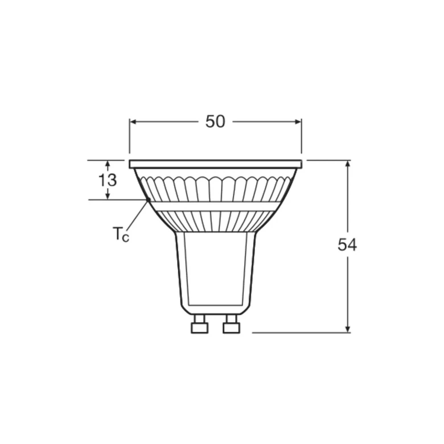 Osram LED Superstar Reflektor Spot GU10 PAR16 3.7W 230lm 36D - 940 Kallvit | Bästa Färgåtergivning - Dimbar - Ersättare 35W