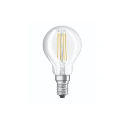 Osram Parathom Classic LED E14 Boll Filament Klar 4W 470lm - 827/840 Extra Varm Vit / Kallvit | Relax och Active - Ersättare 40W