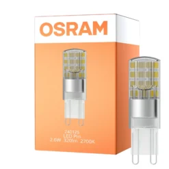 Osram Parathom LED Pin G9 2.6W 320lm - 827 Extra Varm Vit | Ersättare 30W