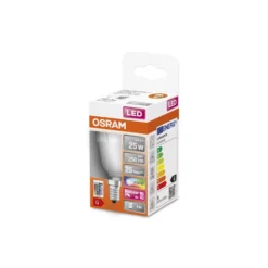 Osram Retrofit LED E14 Boll Matt 5W 250lm - 827 Extra Varm Vit | RGBW - Dimbar - Fjärrkontroll - Ersättare 25W