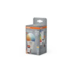 Osram Smart+ Matter Classic LED E27 Päron Matt 14W 1521lm - 827-865 Justerbar Vit | Dimbar - Ersättare 100W