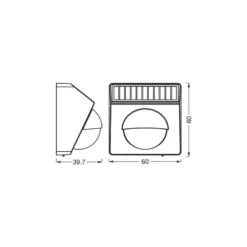 Osram Smart+ Wifi Utomhus Rörelsesensor Vit