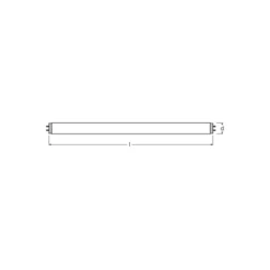 Osram T8 Lumilux 18W - 840 Kallvit | 60cm