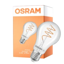 Osram Vintage 1906 Classic LED E27 Päron Filament Klar 3.4W 470lm - 827 Extra Varm Vit | Ersättare 40W
