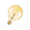 Osram Vintage 1906 LED E27 Globe Filament Guld 125mm 7W 650lm - 824 Extra Varm Vit | Ersättare 40W