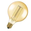 Osram Vintage 1906 LED E27 Globe Filament Gold 125mm 8.8W 806lm - 822 Extra Warm White | Dimmable