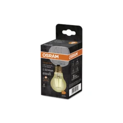 Osram Vintage 1906 LED E27 Päron Filament Guld 6.5W 725lm - 824 Extra Varm Vit | Ersättare 60W