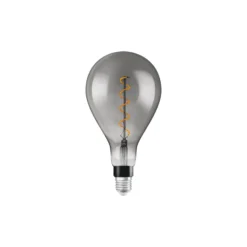 Osram Vintage 1906 LED E27 Päron Filament Smoke 160mm 5W 110lm - 818 Extra Varm Vit | Dimbar - Ersättare 25W