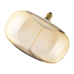Osram Vintage 1906 LED E27 Special Filament Smoke 12W 500lm - 818 Extra Varm Vit | Dimbar - Ersättare 40W