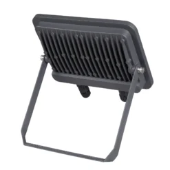 SLV Floodi Strålkastare Aluminium Antracit 48W 5150lm 180D - 830 Varm Vit | Utomhus - IP65 - IK06 - Symmetrisk