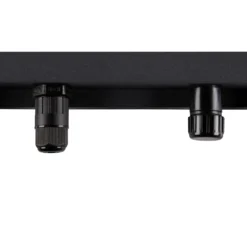 SLV Floodi Strålkastare Aluminium Antracit 48W 5150lm 180D - 830 Varm Vit | Utomhus - IP65 - IK06 - Symmetrisk