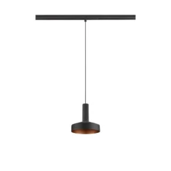SLV Lalu Pendellampa Aluminium Svart 8W 700lm - 930 Varm Vit | Bästa Färgåtergivning - Dali Dimbar