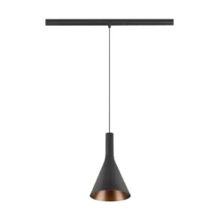 SLV Lalu Pendellampa Aluminium Svart 8W 700lm - 930 Varm Vit | Bästa Färgåtergivning - Dali Dimbar