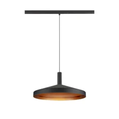 SLV Lalu Pendellampa Aluminium Svart 8W 700lm - 930 Varm Vit | Bästa Färgåtergivning - Dali Dimbar