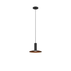 SLV Lalu Pendellampa Aluminium Svart 9.5W 680lm - 930 Varm Vit | Bästa Färgåtergivning - Touchdimmerbar