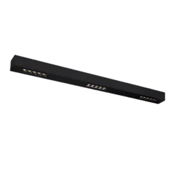 SLV Q-Line Wall/Taklampa Aluminium Svart 46W 2300lm - 940 Kallvit | Bästa Färgåtergivning - UGR<11 - Dimbar