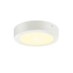 SLV Senser Wall/Taklampa Aluminium Vit 13W 830lm - 930 Varm Vit | Bästa Färgåtergivning - Dimbar