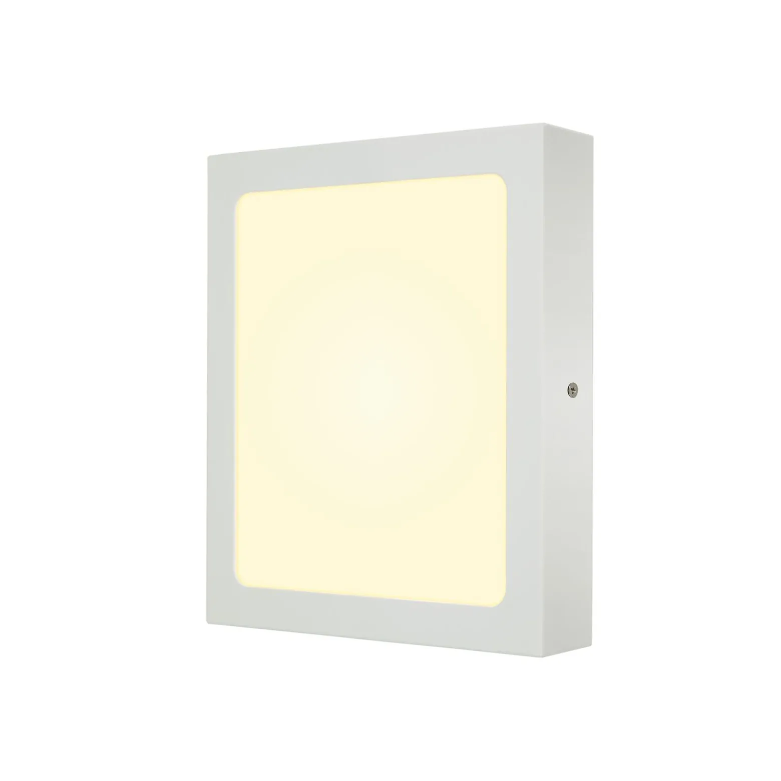 SLV Senser Wall/Taklampa Aluminium Vit 15W 1140lm - 930 Varm Vit | Bästa Färgåtergivning - Dimbar