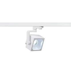 SLV Skenspot Euro Kub 3-Fas Aluminium Vit 26W 2740lm - 940 Kallvit | Bästa Färgåtergivning
