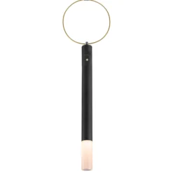 SLV Taha Bordslampa Aluminium Svart 5W 200lm - 827 Extra Varm Vit | - IP65 - Touchdimmerbar