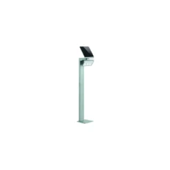 Steinel LED Piedestallampa XSolar GL-S Post Silver 150lm - 840 Kallvit| Solar - Rörelse- och Ljussensor
