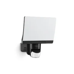Steinel LED Strålkastare XLED Home Graphite 20W 1608lm - 830 Varm Vit | IP44 - Rörelse- och ljussensor - Symmetrisk
