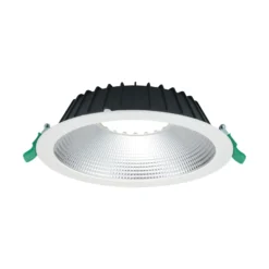 Sylvania LED Downlight Insaver Slim Aluminium Vit 2350lm 70D - 830 Varm Vit | Utskärning 225mm - IP44