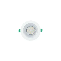Sylvania LED Downlight Insaver Slim Aluminium Vit 1150lm 70D - 830 Varm Vit | Utskärning 150mm - IP44 - UGR <19