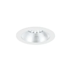 Sylvania LED Downlight Insaver Slim Aluminium Vit 1150lm 70D - 830 Varm Vit | Utskärning 150mm - IP44 - UGR <19