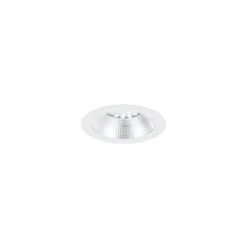 Sylvania LED Downlight Insaver Slim Aluminium Vit 1150lm 70D - 830 Varm Vit | Utskärning 150mm - IP44 - UGR <19
