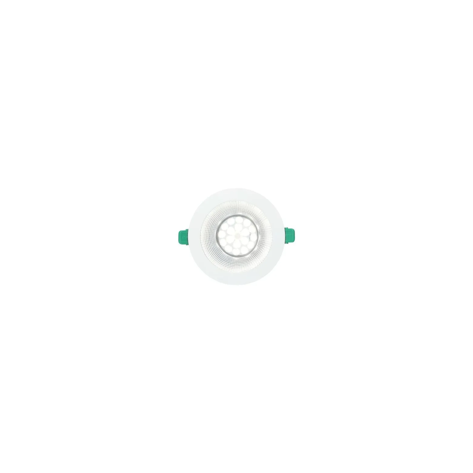 Sylvania LED Downlight Insaver Slim Aluminium Vit 1150lm 70D - 830 Varm Vit | Utskärning 150mm - IP44 - UGR <19