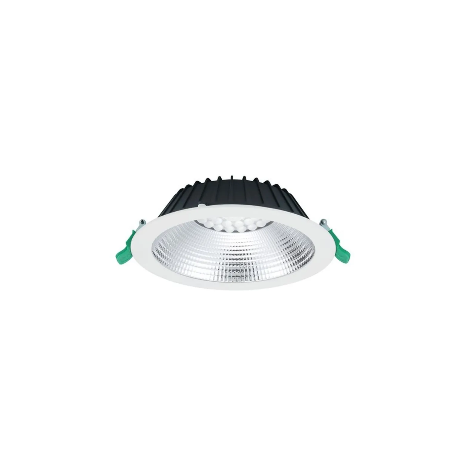 Sylvania LED Downlight Insaver Slim Aluminium Vit 2050lm 70D - 840 Kallvit | Utskärning 205mm - IP44