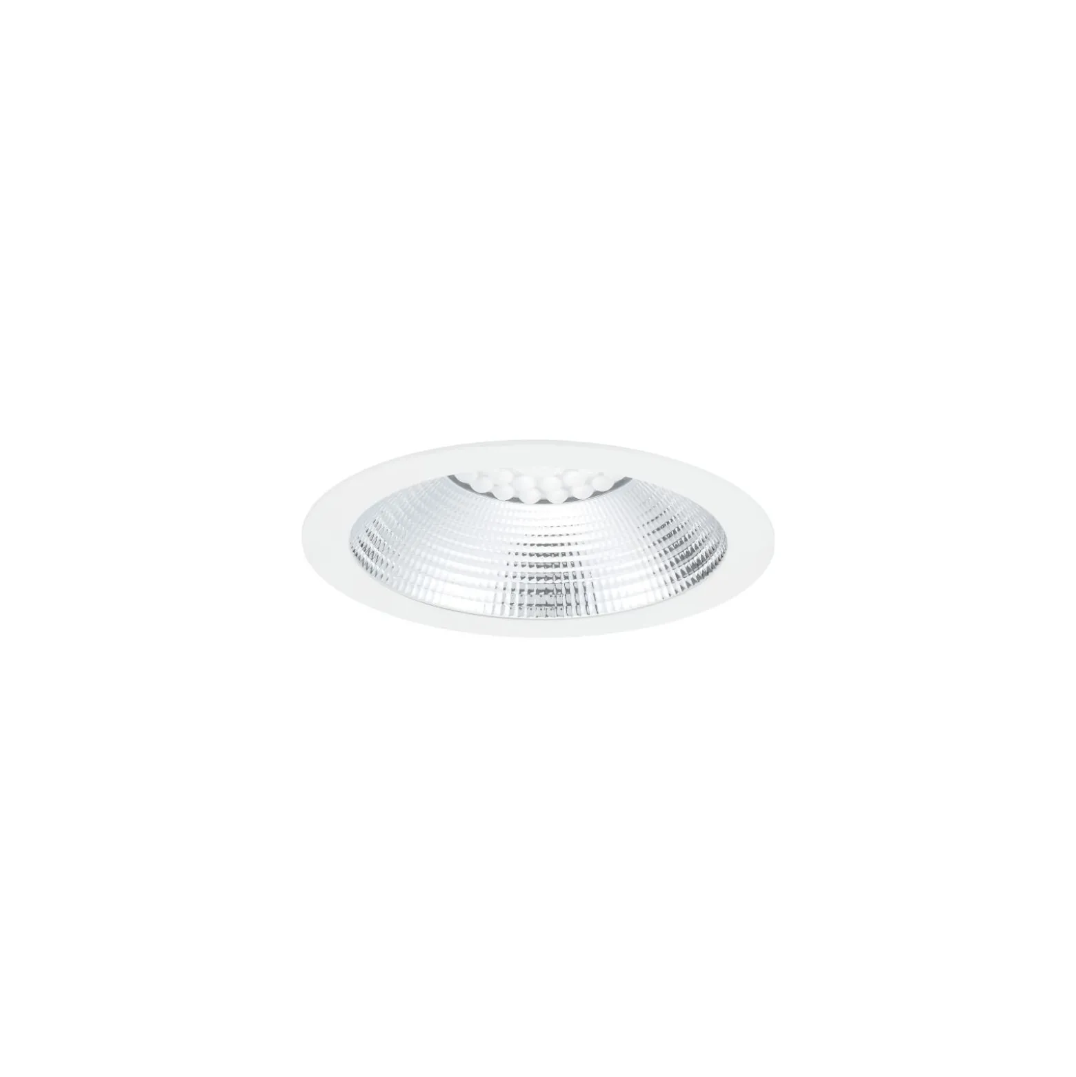 Sylvania LED Downlight Insaver Slim Aluminium Vit 2050lm 70D - 840 Kallvit | Utskärning 205mm - IP44